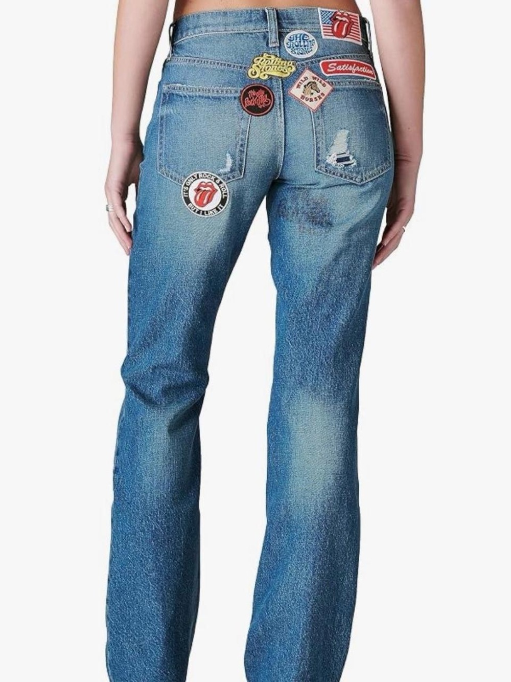 Lucky Brand Women's Rolling Stones Boyfriend Flare Jean